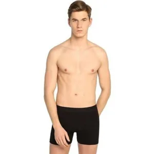 Tutku erkek siyah likralı boxer (6 adet)