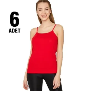 bayan kırmızı atlet toptan