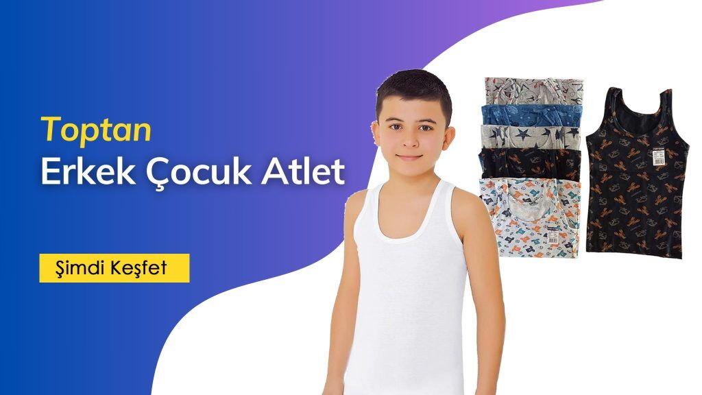 toptan erkek çocuk atlet