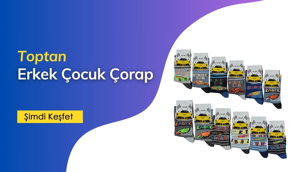toptan erkek çocuk çorap