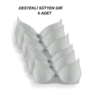 toptan bayan gri sütyen iç giyim