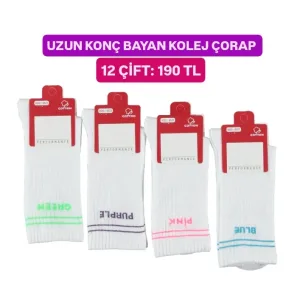 toptan bayan kolej çorap