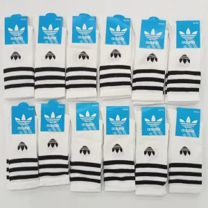 toptan erkek logolu tenis çorap beyaz