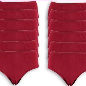 toptan iç giyim bayan bordo külot