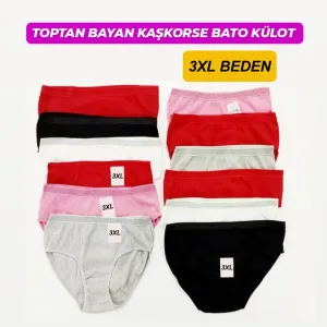 toptan bayan büyük beden külot