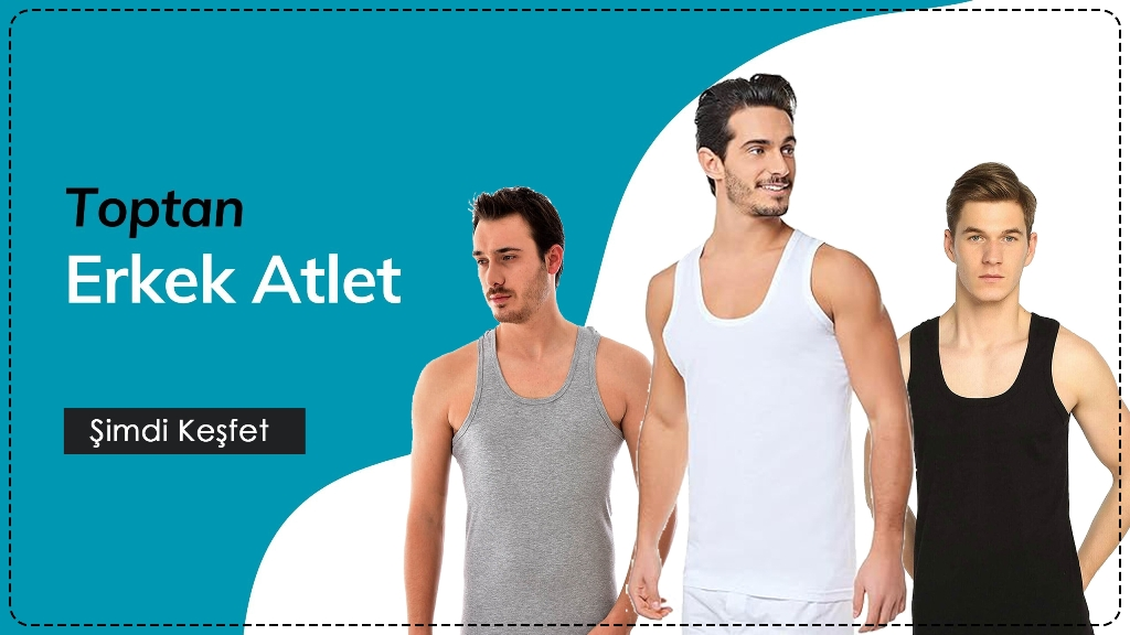 Toptan Erkek Atlet İç Çamaşırı