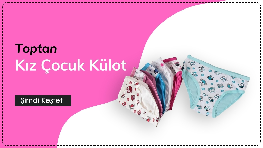 Toptan Kız Çocuk Külot